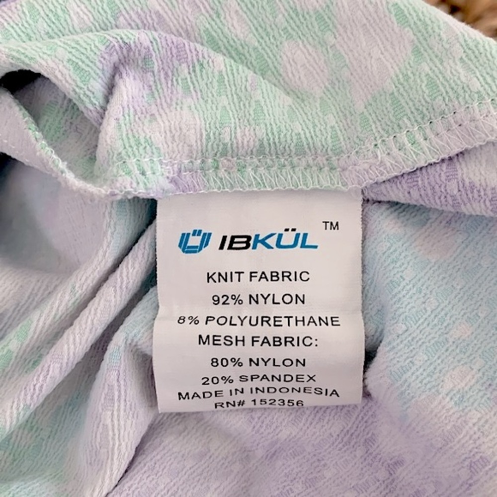 IBKUL Splatter Print Mock-Neck - Picture 8 of 10